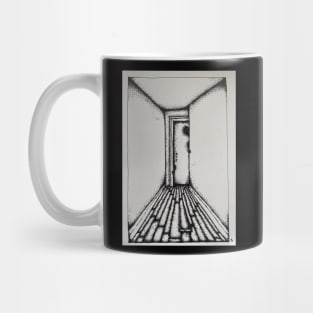 Ghost hallway Mug